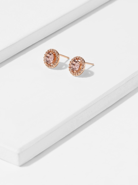 

Accessorize Rose Gold Contemporary Studs Earrings
