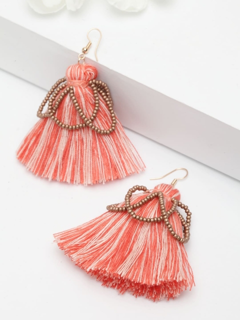 

AVANT GARDE PARIS Red Contemporary Drop Earrings