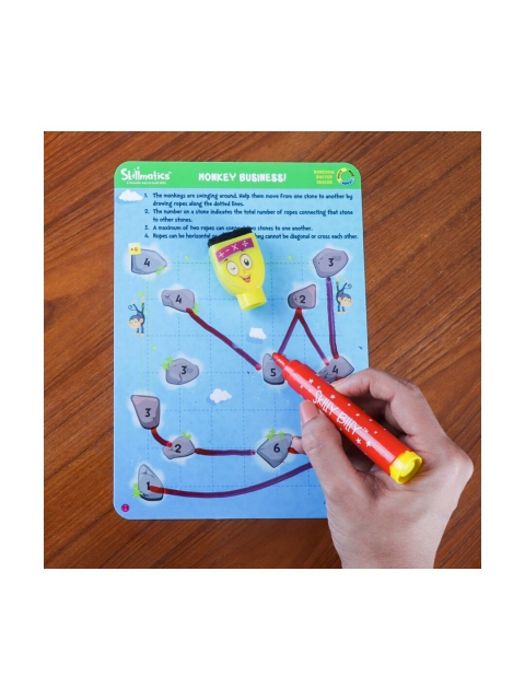

Skillmatics Kids Orange & White Boredom Buster Senior