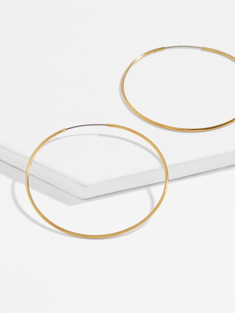 

Accessorize Gold-Plated Circular Hoop Earrings