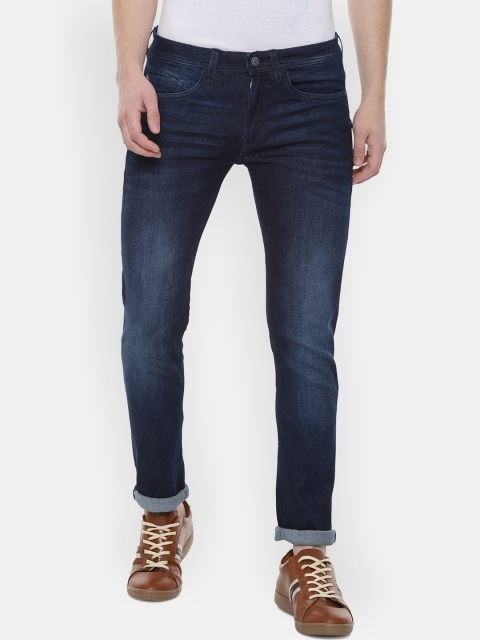 

Solly Jeans Co Men Blue Slim Fit Light Fade Jeans