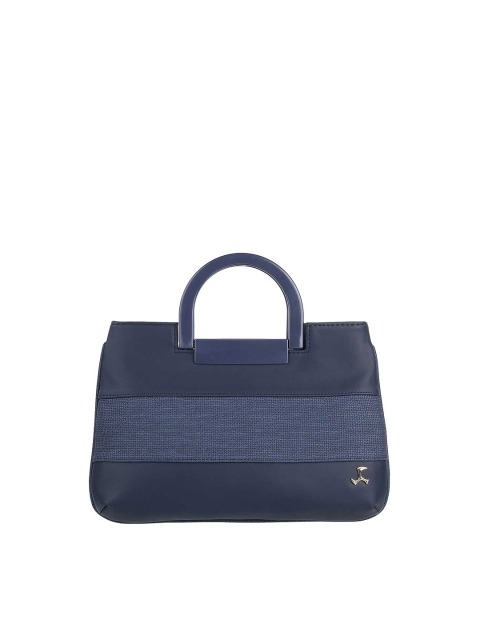 

Mochi Women Blue Colourblocked Purse Clutch