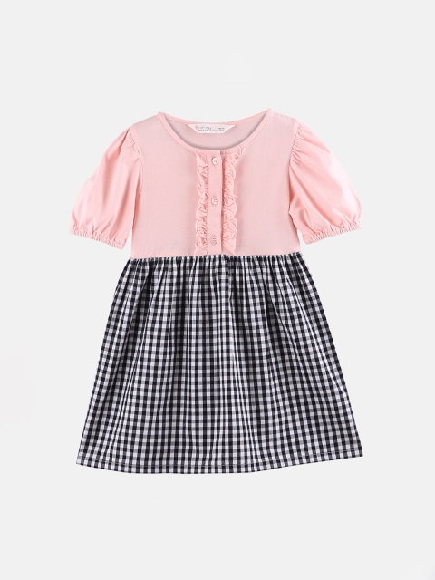 

Beebay Black Checked Dress