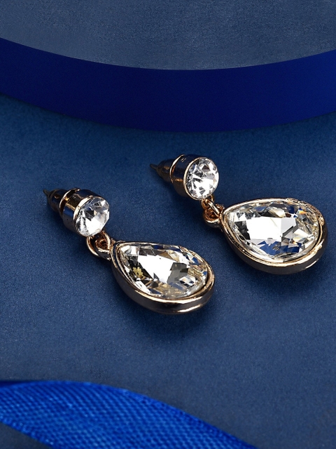 

Accessorize Women Transparent Contemporary Drop Earrings