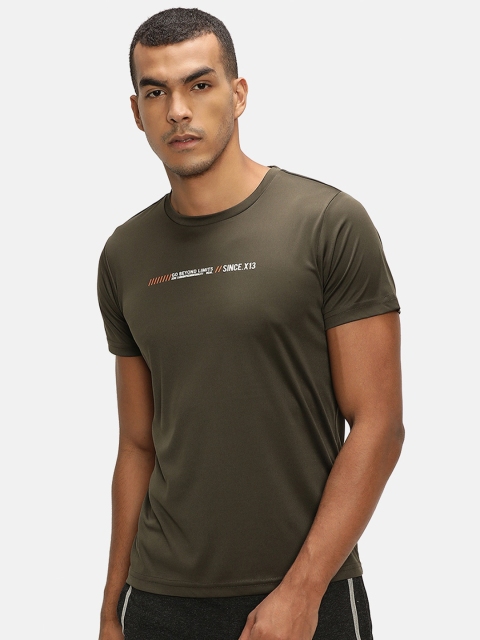 

V2 Value & Variety Men Green Typography Printed T-shirt