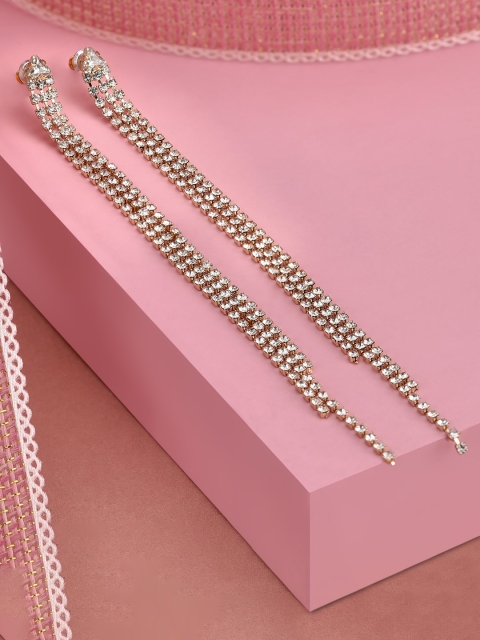 

Accessorize EXTRA LONG CUPCHAIN SLINKY DROP, Transparent