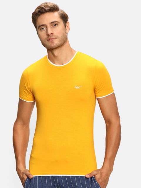 

V2 Value & Variety Men Mustard T-shirt