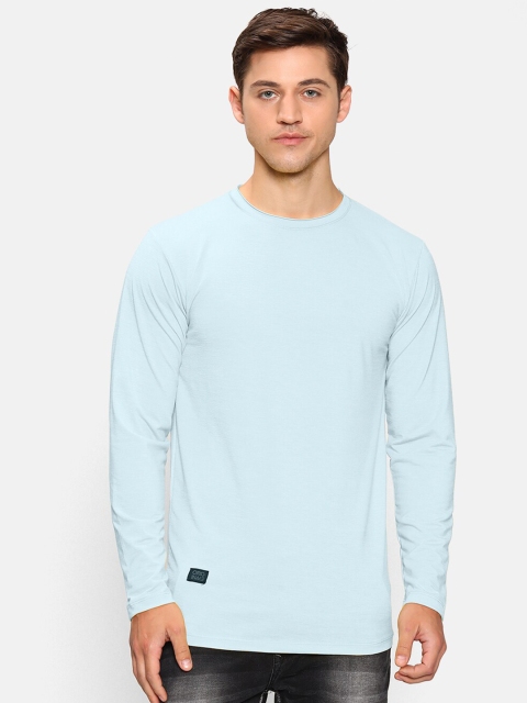 

V2 Value & Variety Men Turquoise Blue T-shirt