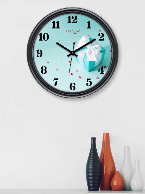 

RANDOM Sea Green Printed 30.48 cm Contemporary Wall Clock