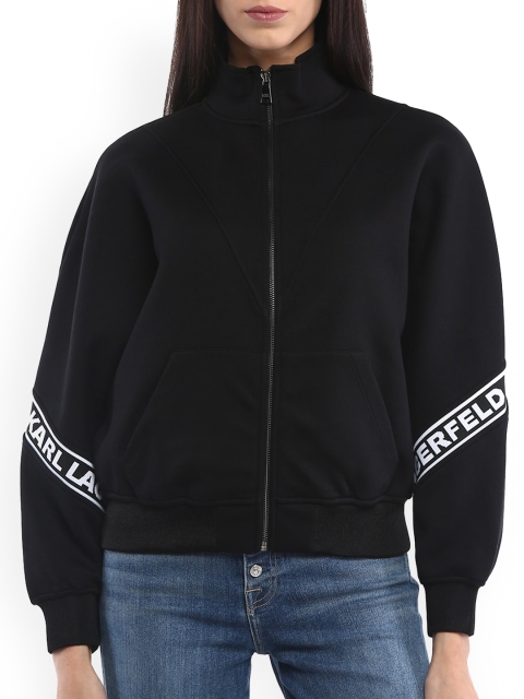 

Karl Lagerfeld Women Black Sweatshirt