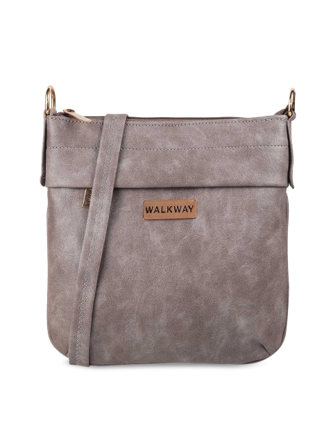 

WALKWAY Grey Structured Sling Bag