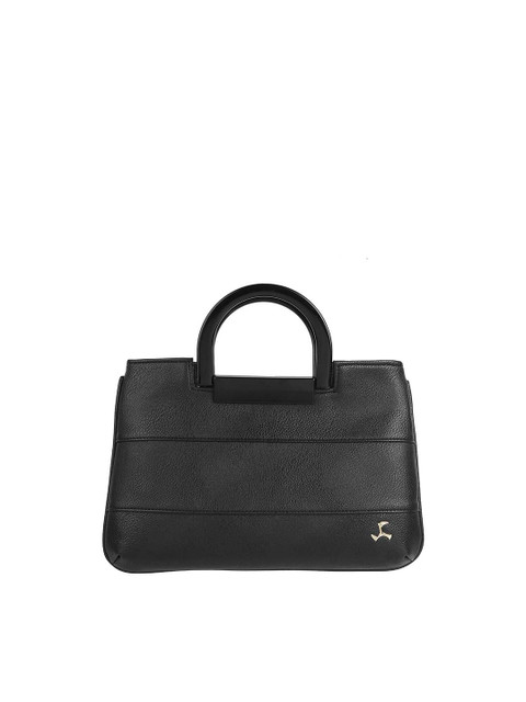

Mochi Black Solid Handheld Bag