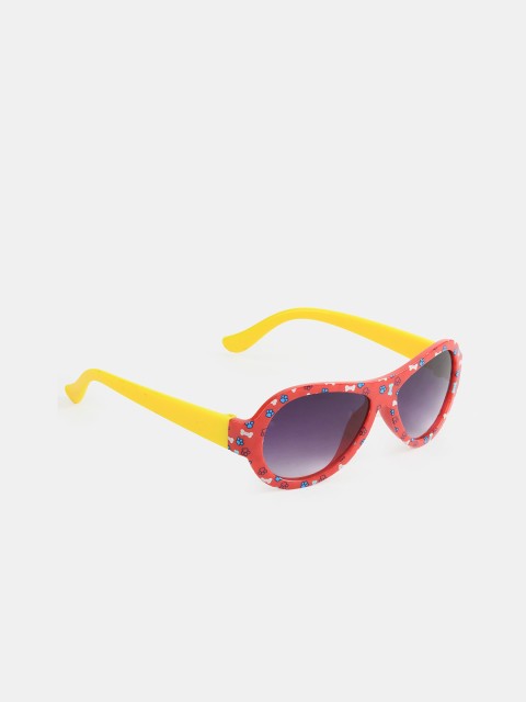 

DukieKooky Girls Grey Lens & Red Round Sunglasses 900347