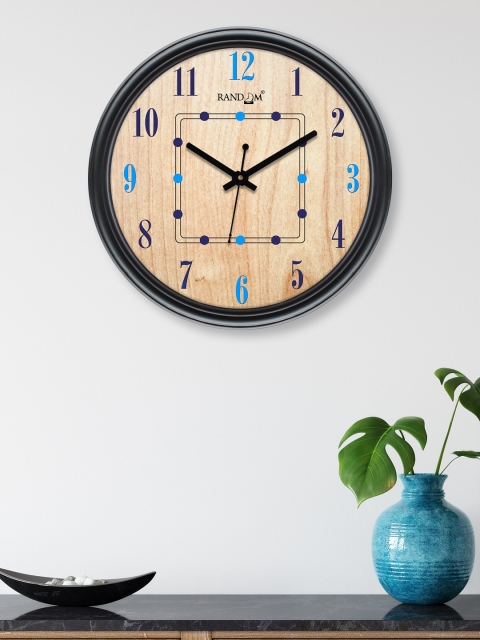 

RANDOM Cream Printed Contemporary Wall Clock
