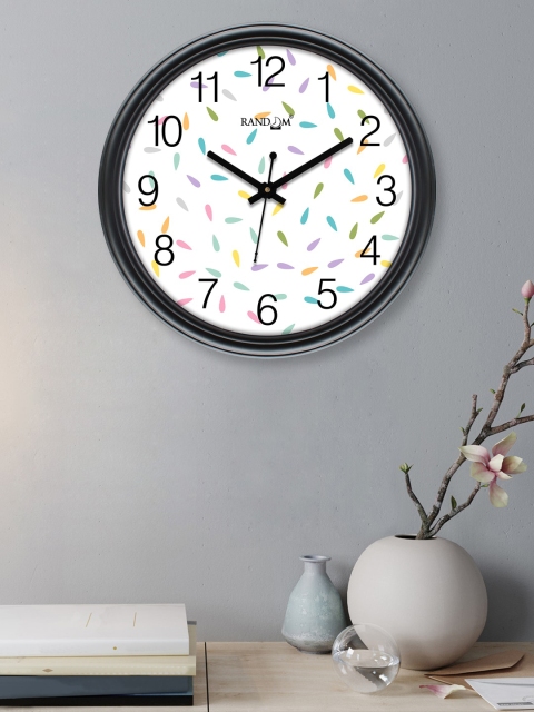 

RANDOM Black & White Printed Contemporary Wall Clock