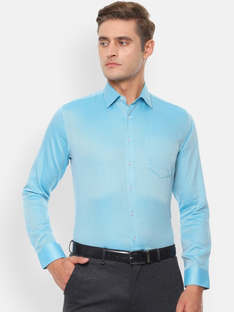 

Van Heusen Men Blue Slim Fit Casual Shirt