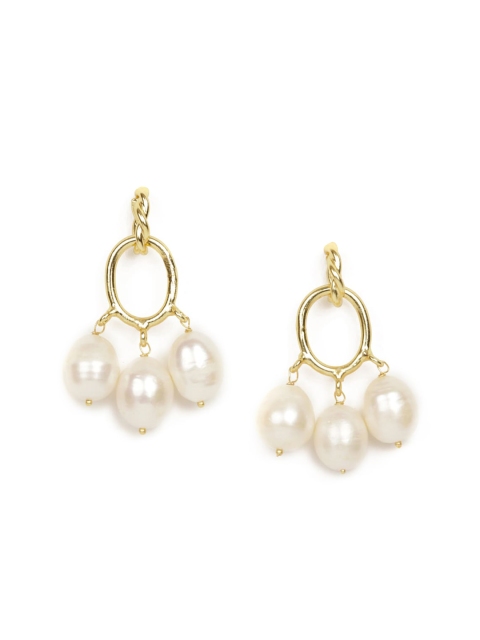 

NAMASYA Gold Geometric Drop Earrings