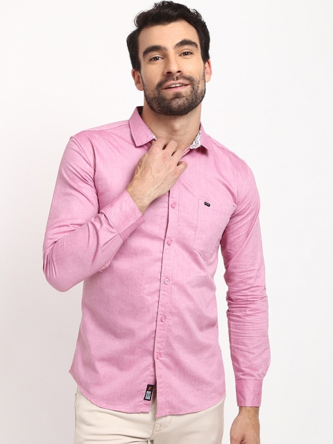 

V2 Value & Variety Men Pink Casual Shirt
