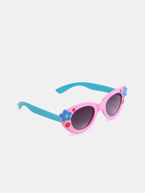 

DukieKooky Girls Grey Lens & Pink Cateye Sunglasses with UV Protected Lens 900366