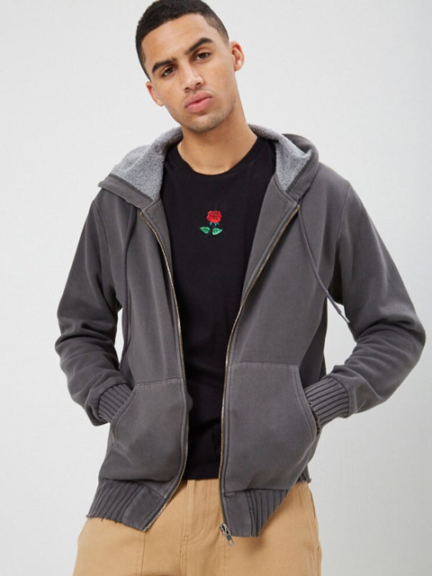 

FOREVER 21 Men Grey Tailored Jacket