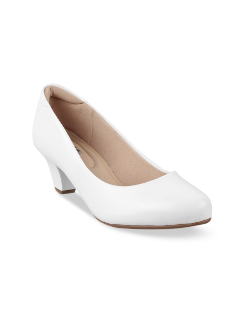

J FONTINI White Block Pumps