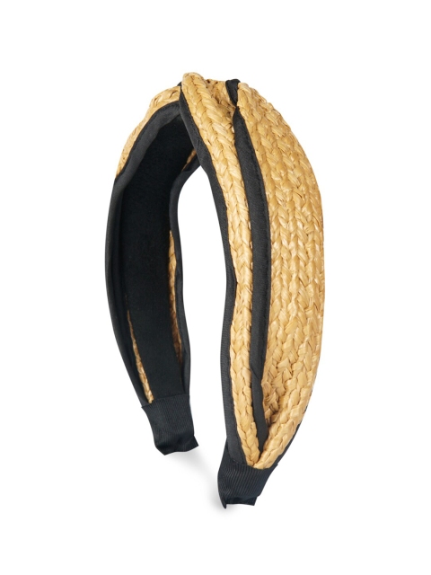 

YoungWildFree Women Khaki & Black Hairband