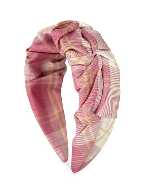 

YoungWildFree Women Pink & Off White Hairband