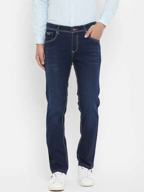 

Canary London Men Blue Straight Fit Light Fade Jeans