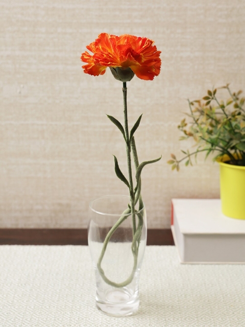 

HomeTown Orange & Yellow Elora Single Carnation Polyester Artificial Flower