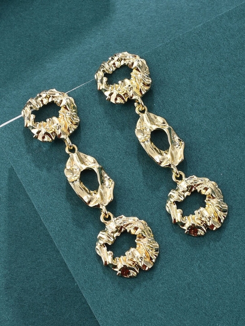 

YoungWildFree 18KGold-Toned Contemporary Drop Earrings, Gold