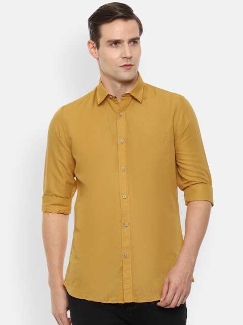 

Van Heusen Sport Men Mustard Slim Fit Casual Shirt