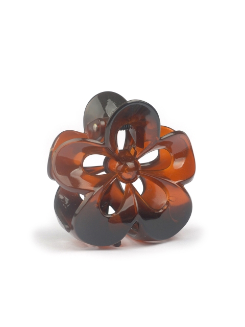 

basicare Women Brown & Black Set of 2 Claw Clip