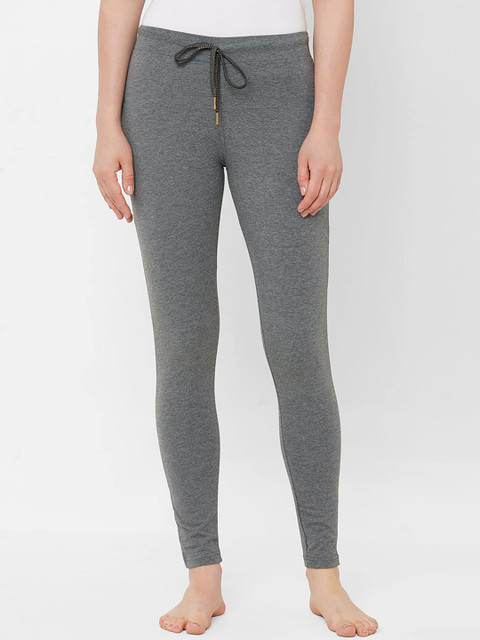 

Sweet Dreams Women Grey Solid Lounge Pants