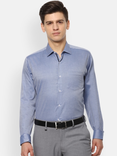 

Van Heusen Men Blue Casual Shirt