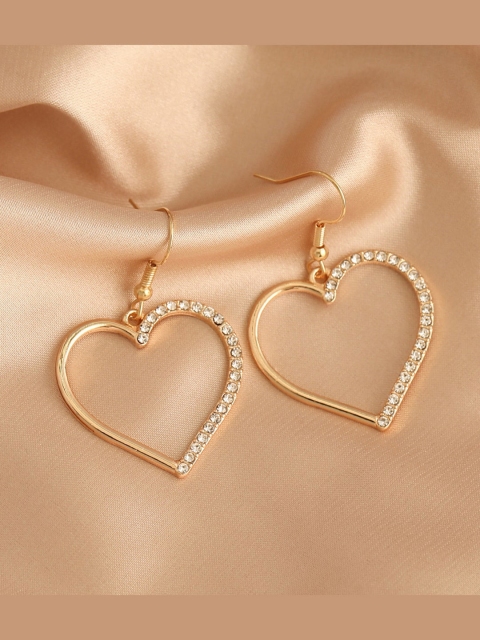 

YoungWildFree Gold-Toned Contemporary Hoop Earrings