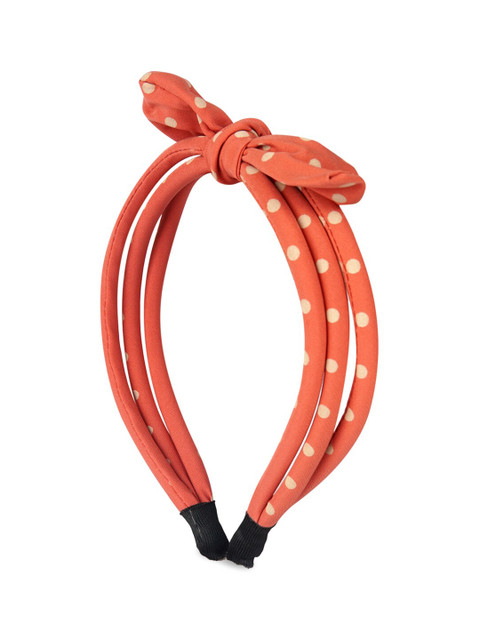 

YoungWildFree Women Peach-Coloured & Beige Hairband