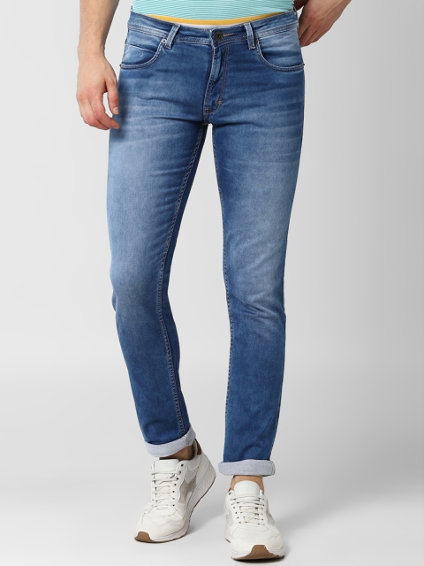 

Peter England Casuals Men Blue Skinny Fit Heavy Fade Jeans
