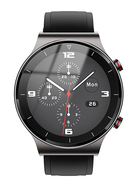 

OPTA Unisex Black Solid Bluetooth Fitness Smart Watch SB-238