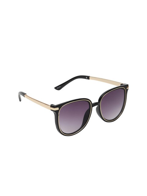 

Olvin Women Grey Lens & Black Square Sunglasses with UV Protected Lens OL447-01