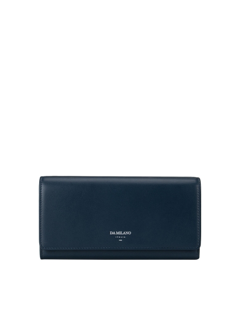 

Da Milano Women Blue Solid Envelop Wallet