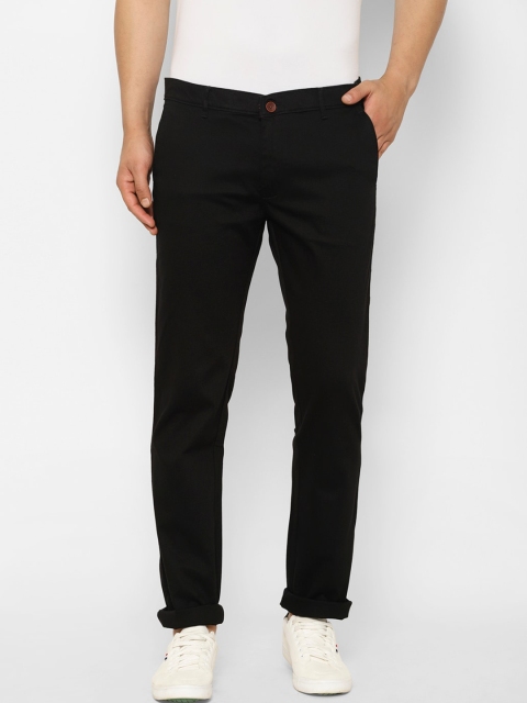 

TNG Men Black Slim Fit Cotton Trousers