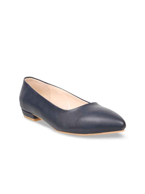 

Sherrif Shoes Women Navy Blue Ballerinas Flats