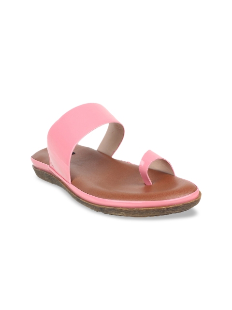 

Sherrif Shoes Women Pink One Toe Flats