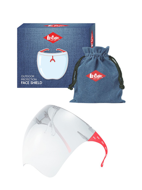 

Lee Cooper Unisex Transparent Solid Google Style Face Shield