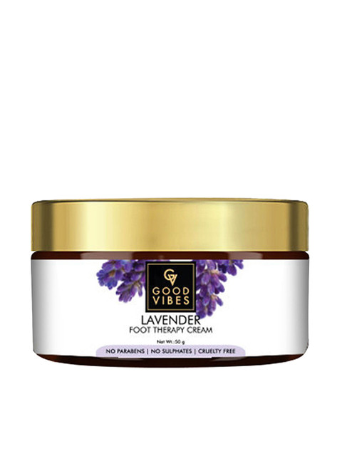 

Good Vibes Lavender Foot Therapy Cream, Transparent