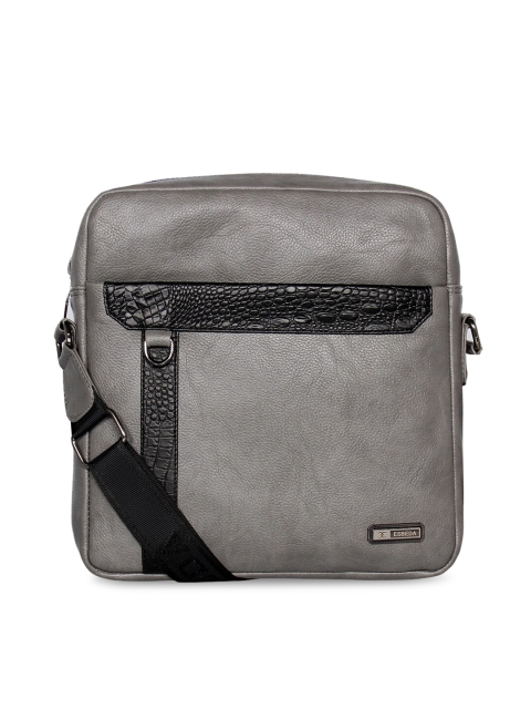 

ESBEDA Grey PU Structured Sling Bag