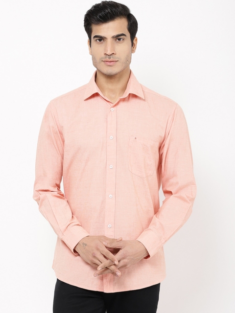 

STROP Men Pink Casual Shirt