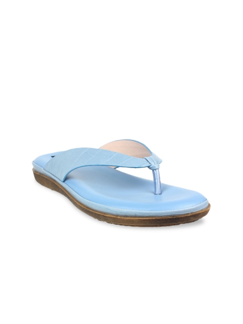 

Sherrif Shoes Women Blue Open Toe Flats