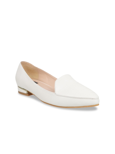 

Sherrif Shoes Women White Ballerinas Flats