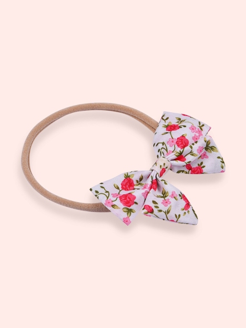 

AQUASTREET Infants White & Red Floral Hairband